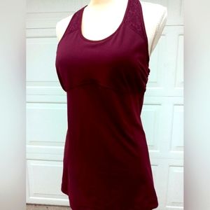 Calia Lace racer back tank medium